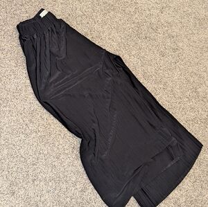 Slouchy Black Trousers Wide Leg